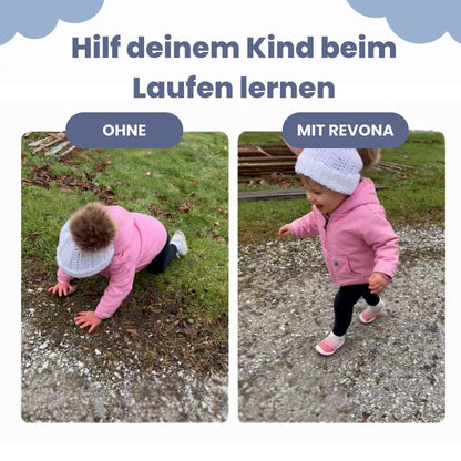 Laufenlernen Sockenschuhe